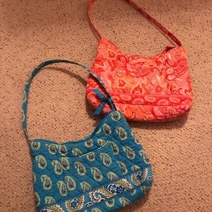Vera Bradley small shoulder bag (set off 2 bags)